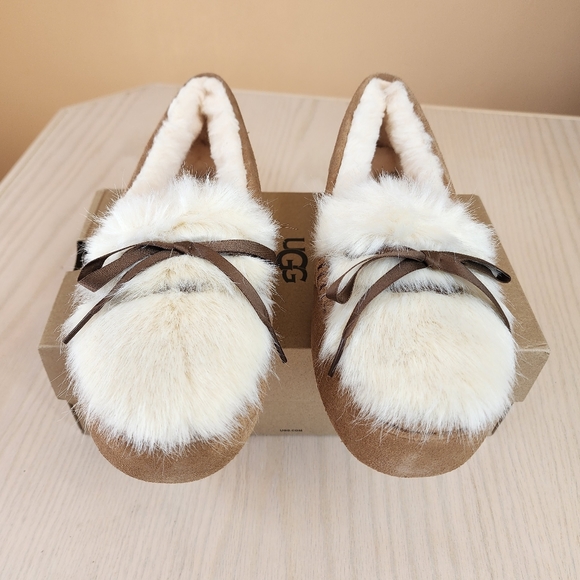 UGG Ansley Shaine moccasin slipper size 10 - Picture 4 of 7